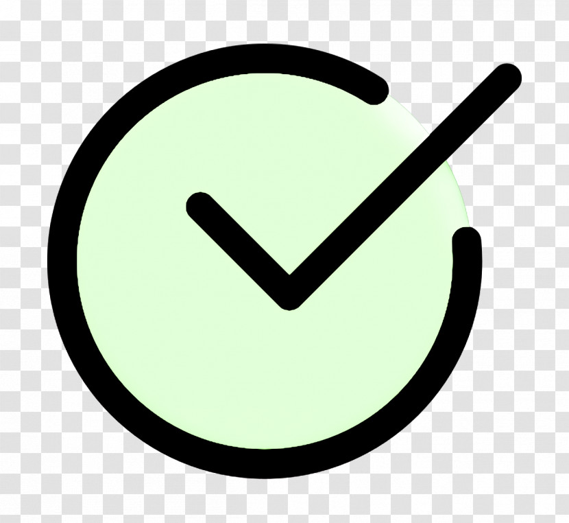 Basic UI Icon Correct Icon Checkmark Icon Transparent PNG