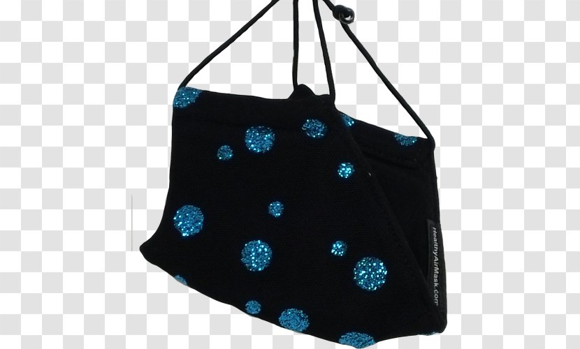 Handbag Hobo Bag Electric Blue - Mesh Dots Transparent PNG