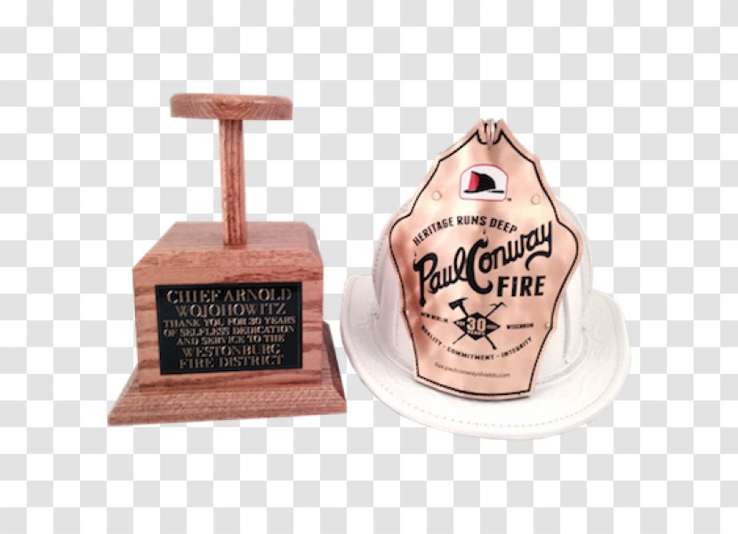 Firefighter's Helmet Skully Commemorative Plaque - Solid Wood - Firefighter Transparent PNG