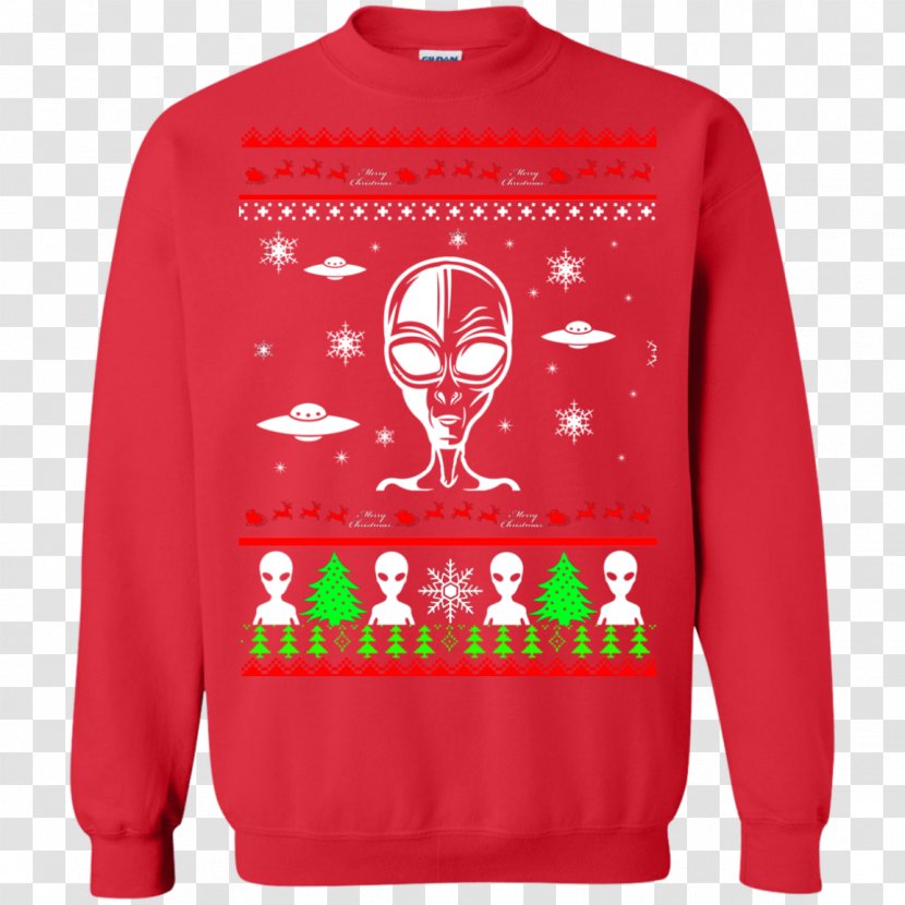 Hoodie T-shirt Sweater Christmas Jumper - Clothing Transparent PNG