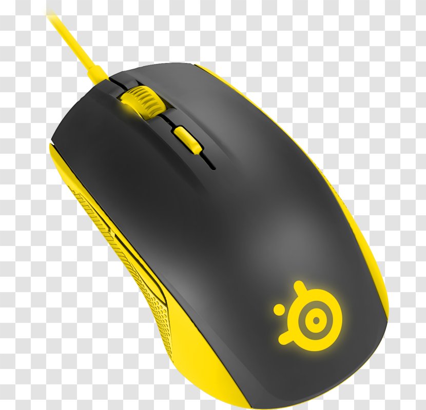 Computer Mouse SteelSeries Rival 100 Dota 2 Video Game - Steelseries Transparent PNG