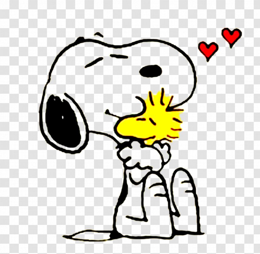 Woodstock Snoopy Charlie Brown Peanuts - Heart - Tree Transparent PNG