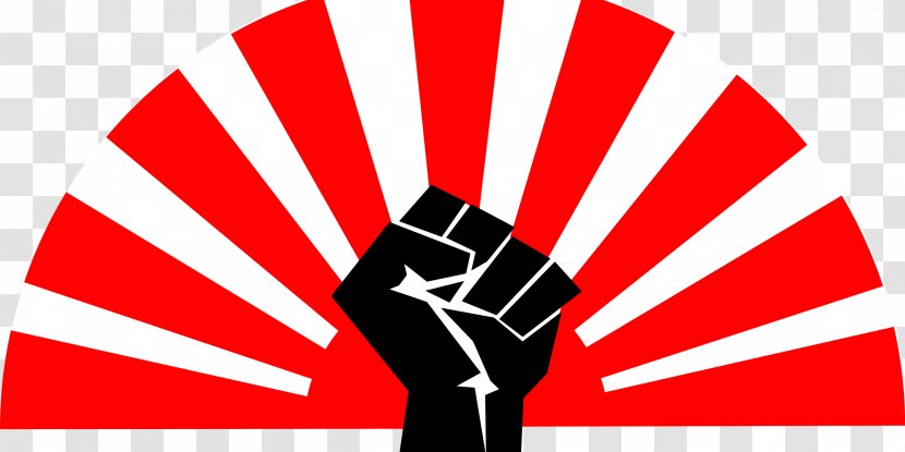 Raised Fist Vector Graphics Clip Art Flag - Logo Transparent PNG