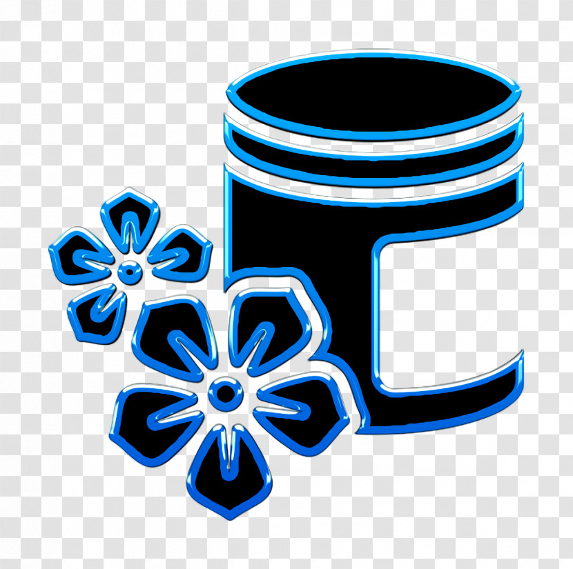 Spa Icon Spa Cream Pot Of Natural Flowers Icon Medical Icon Transparent PNG