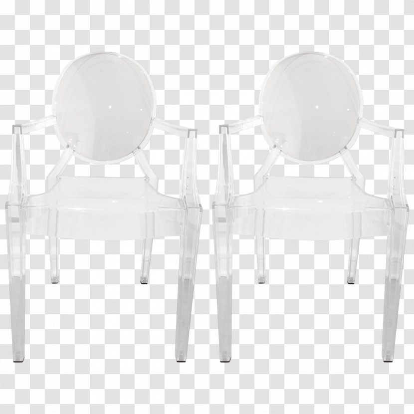 Chair Plastic - White Transparent PNG