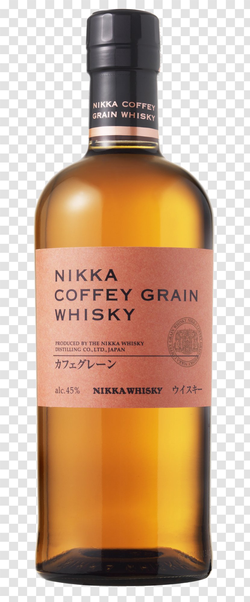 Whiskey Nikka Coffey Grain Whisky Japanese Liqueur - Commodity Transparent PNG