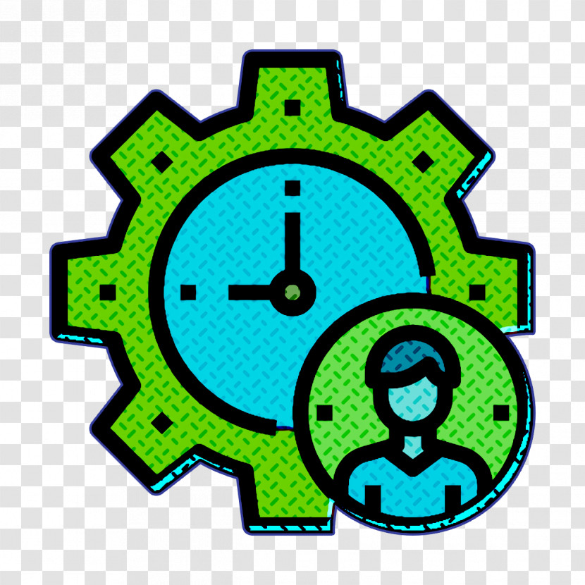 Clock Icon Business Concept Icon Time Management Icon Transparent PNG