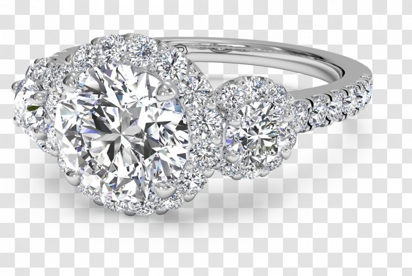 Engagement Ring Wedding Jewellery Diamond - Cubic Zirconia Transparent PNG