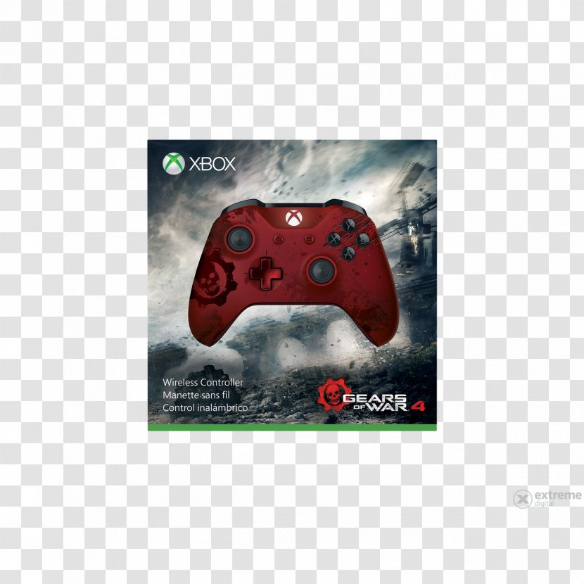 Gears Of War 4 Xbox 360 Controller Game Controllers Video Transparent PNG
