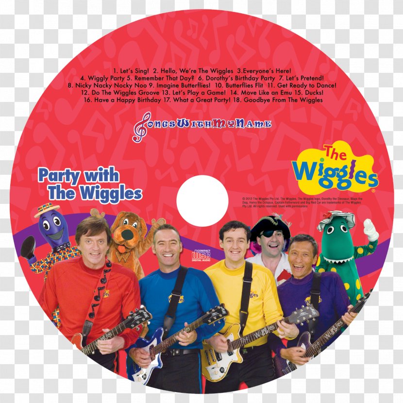 The Wiggles It's A Wiggly World Hoop Dee Doo: Party Splish Splash Big Red Boat DVD - Video - Dvd Transparent PNG
