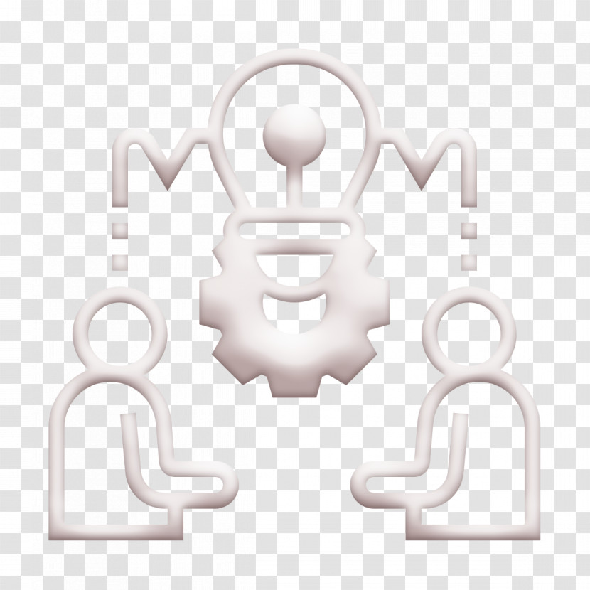 Brainstorming Icon Idea Icon Business Strategy Icon Transparent PNG