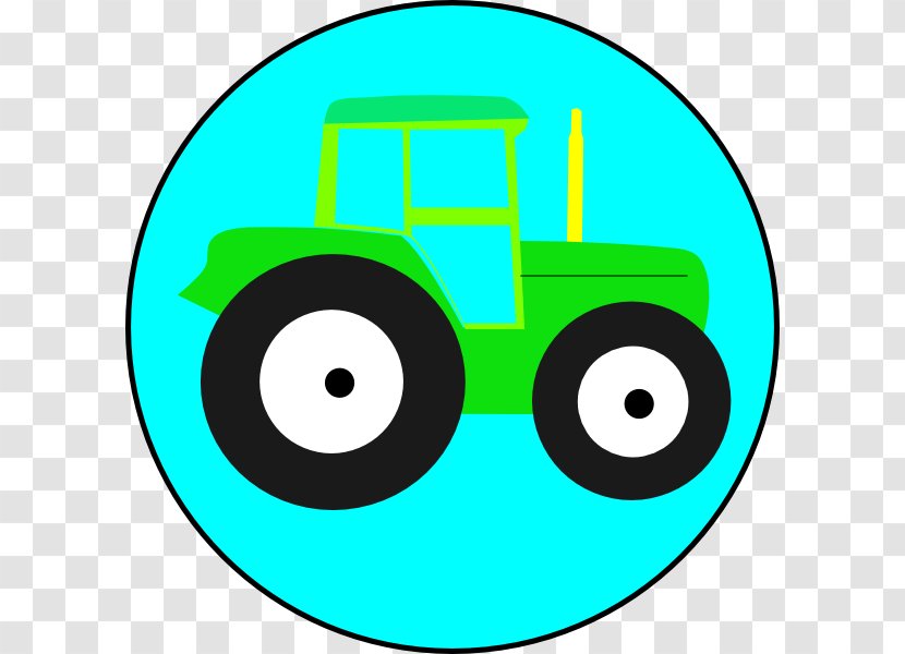 John Deere Tractor Clip Art - Green - Clipart Transparent PNG