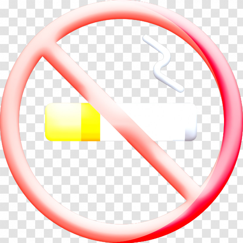 Signals And Prohibitions Icon Smoke Icon No Smoke Icon Transparent PNG