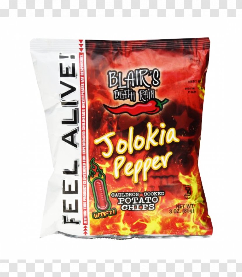 French Fries Salsa Blair's Sauces And Snacks Chili Pepper Potato Chip - Flavor - Ghost Transparent PNG
