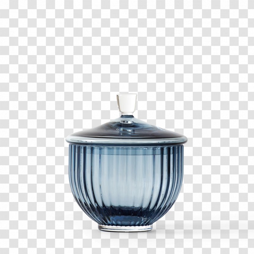 Kongens Lyngby Bombonierka Porcelain Glass Vase - Cobalt Blue Transparent PNG