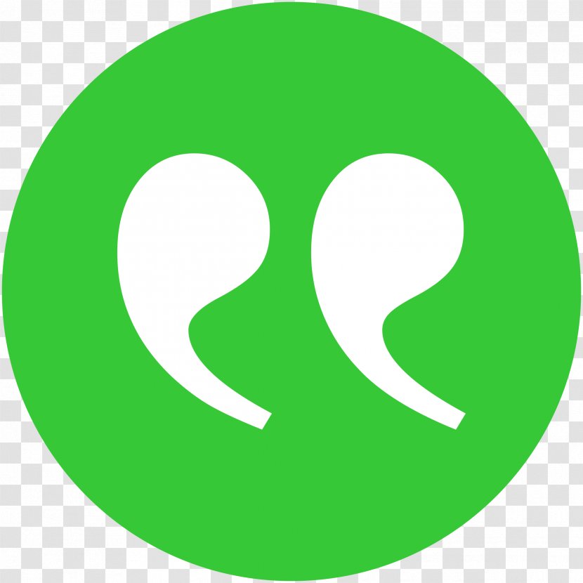 Evernote Apple Icon Image Format - Green - Quote Symbol Cliparts Transparent PNG