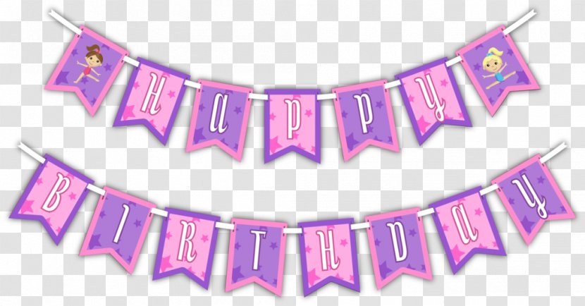 Paper Birthday Banner Bunting Party Transparent PNG
