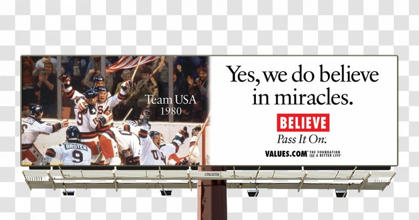 Billboard Miracle On Ice: How A Stunning Upset United Country Display Device Advertising - Brand Transparent PNG