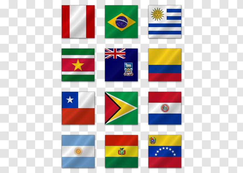Flag Of The United States World - Flags South America - American Transparent PNG