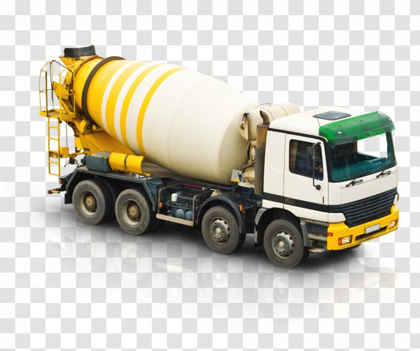 Cement Mixers Reinforced Concrete Admixtures Betongbil - Industry - Truck Transparent PNG
