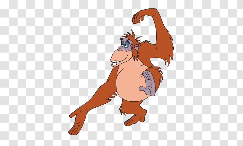 King Louie Mowgli The Jungle Book Baloo Shere Khan - Vertebrate - Porky Pig Transparent PNG