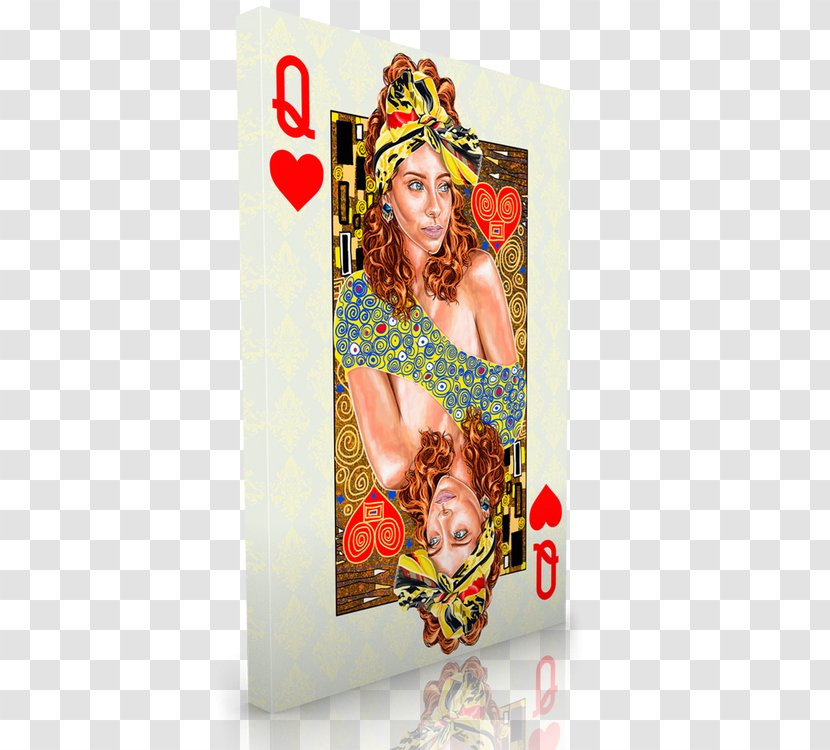 Maxwell Dickson 'Queen Of Hearts' Modern Canvas Wall Art Picture Frames Image - Queen Hearts Costume Accessories Transparent PNG