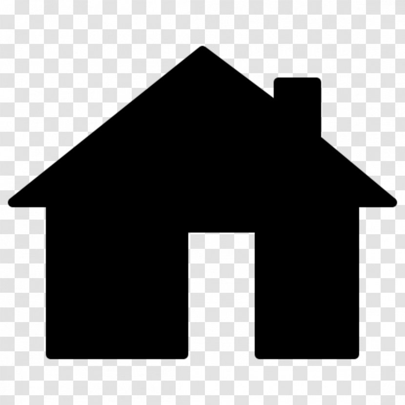 House Home Real Estate Housing - Black - White Transparent PNG