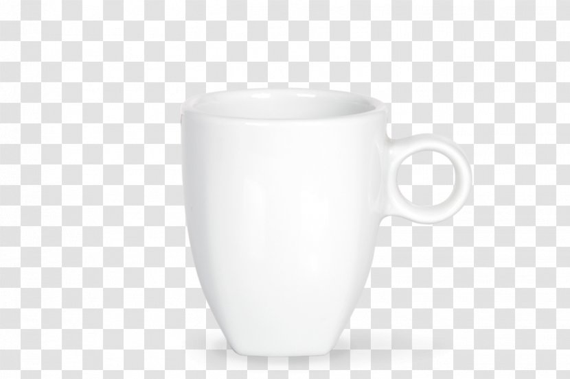 Coffee Cup Mug Tableware - White - Saucer Transparent PNG