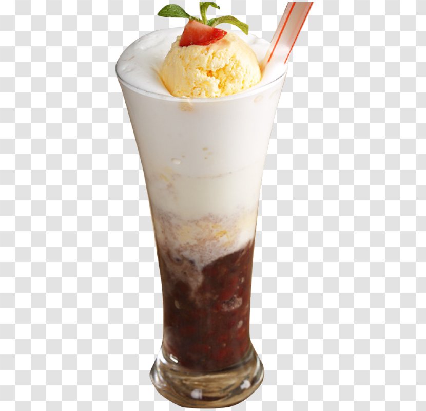 Ice Cream Sundae Juice Tea Milk - Fruchtsaft - Drink Shop,ice Transparent PNG