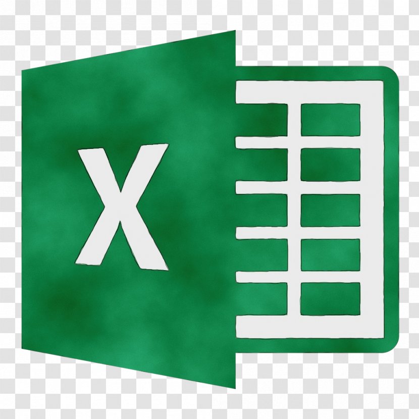 Excel Logo - Green - Symbol Transparent PNG