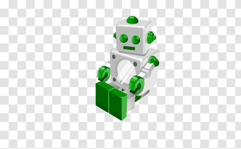 Robot - Software - Green Transparent PNG