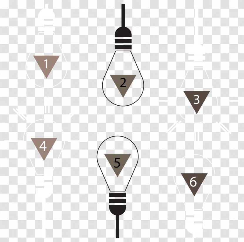 Designer Pattern - Symmetry - Up And Down Symmetrical Bulb Vector Transparent PNG
