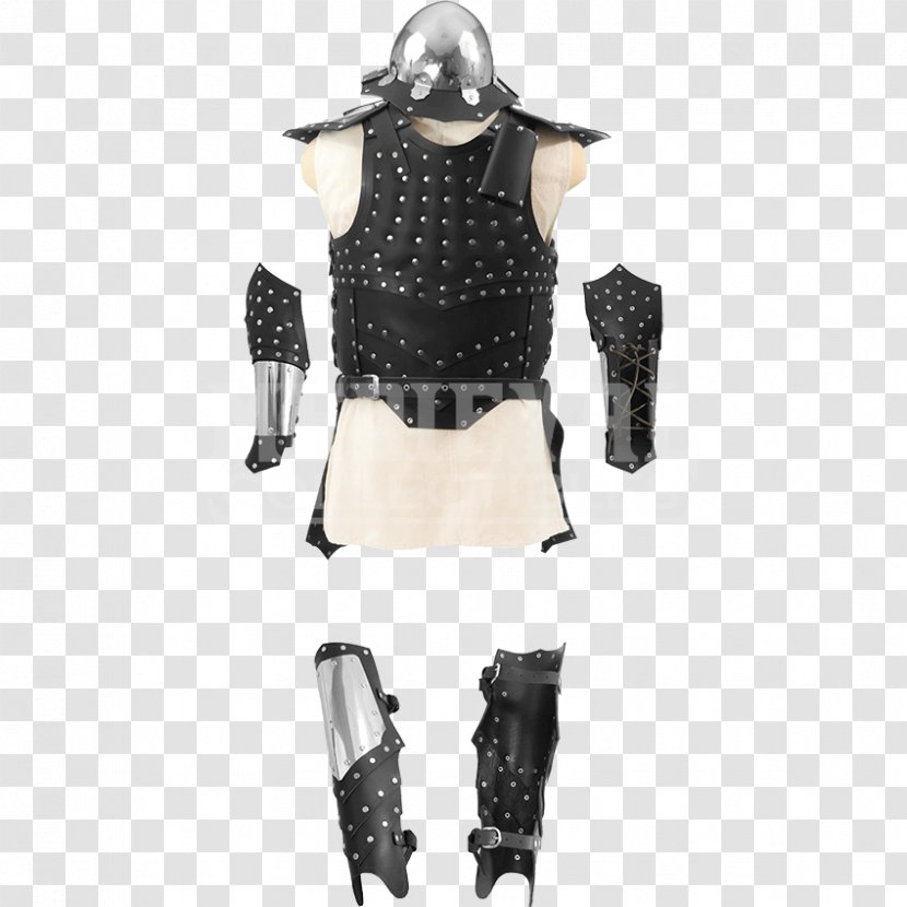 Components Of Medieval Armour Military Tactics - Watercolor - Armor Transparent PNG