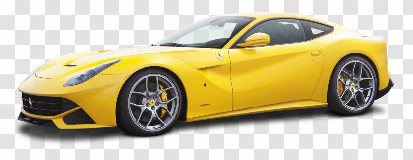 Ferrari F12 Sports Car California - Automotive Exterior - Yellow F12berlinetta Transparent PNG