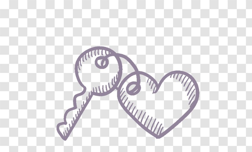 Drawing Illustration Royalty-free Vector Graphics Stock Photography - Heart Key Transparent PNG