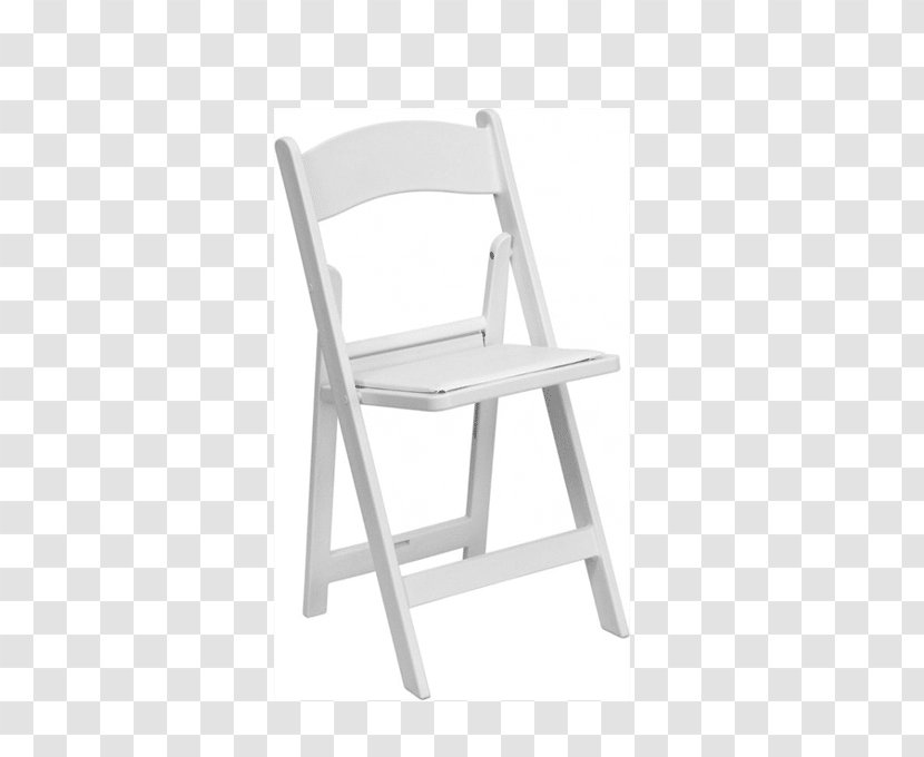 Folding Chair Table Seat Furniture - White Transparent PNG