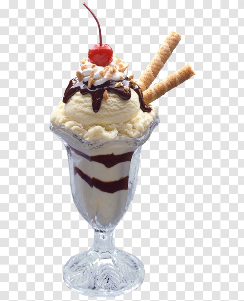 Ice Cream Cones Milkshake Sundae Kulfi - Heart - Desserts Transparent PNG