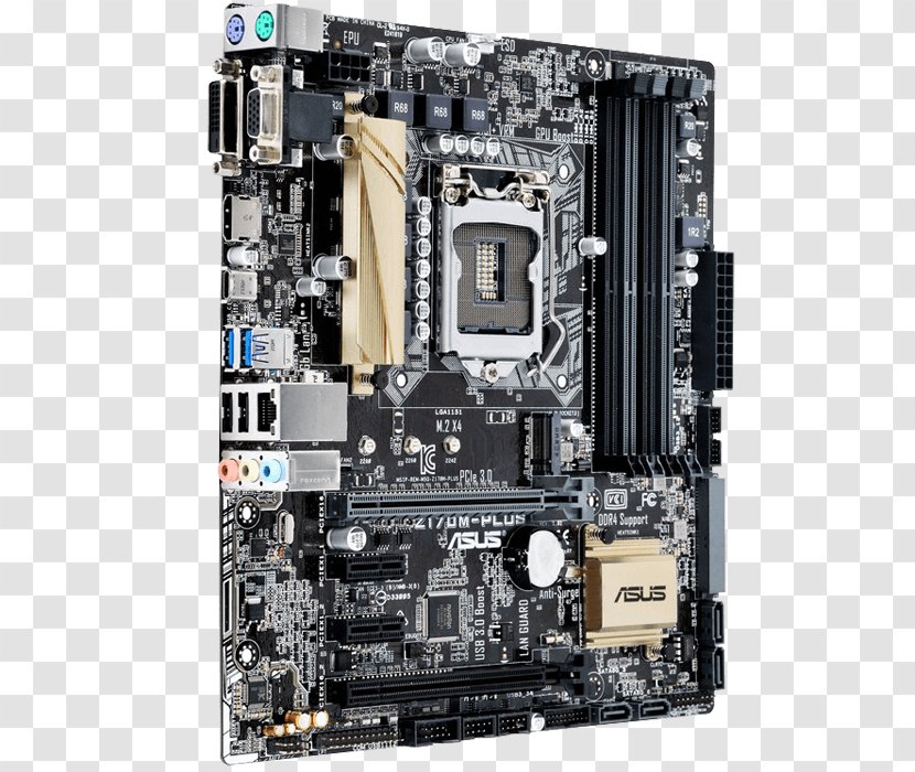 Intel LGA 1151 Motherboard MicroATX Asus - Microatx Transparent PNG