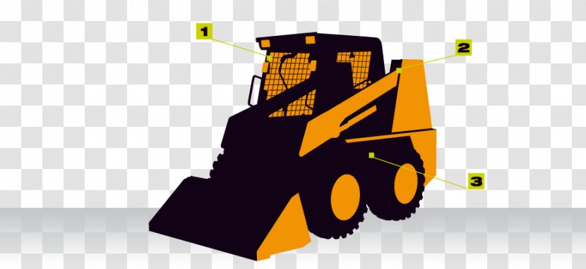 Measuring Scales Loader Vehicle Forklift Machine - Transport - Steer Silhouette Skid Transparent PNG