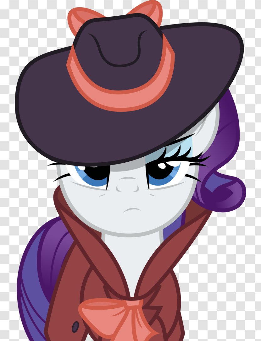 Rarity Rainbow Dash Pony Detective - Art - мой маленький пони Transparent PNG