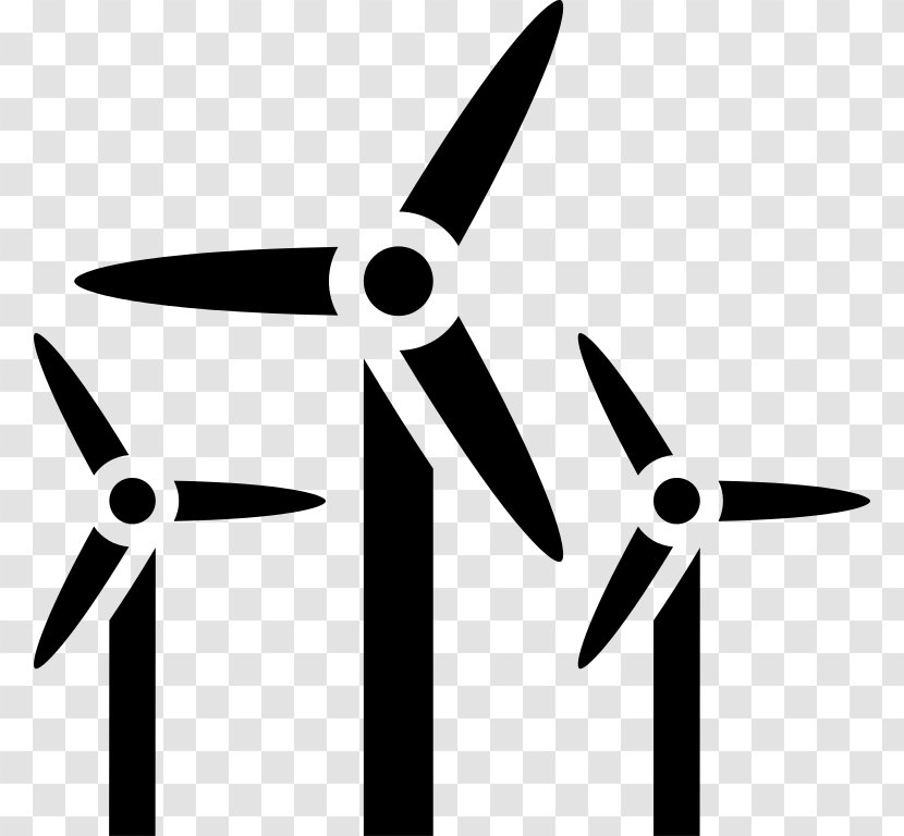 Wind Farm Turbine Power Clip Art - Mill Transparent PNG
