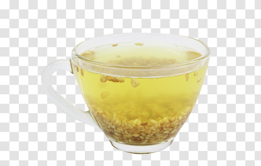 Barley Tea Coffee Buckwheat - Yellow Cup Transparent PNG