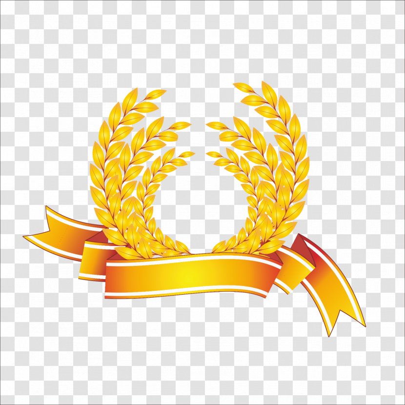 Award Symbol Logo Clip Art - Royaltyfree - Olive Branch Transparent PNG