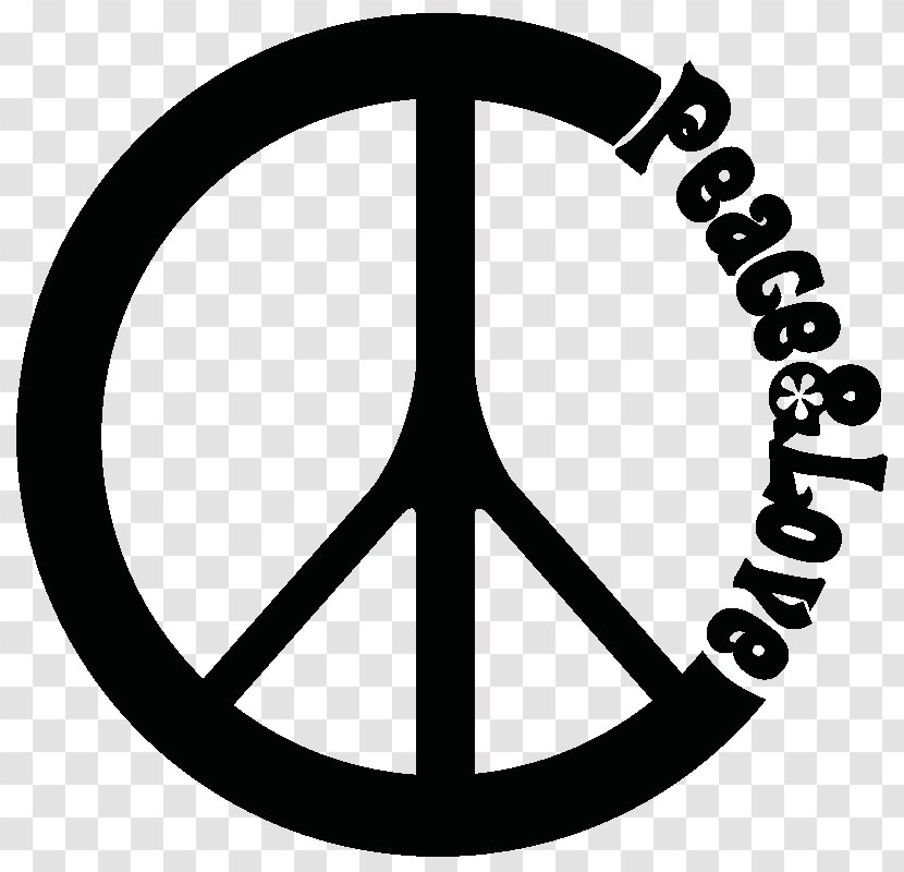 Peace Symbols Decal Sticker - Trademark - Live In Transparent PNG