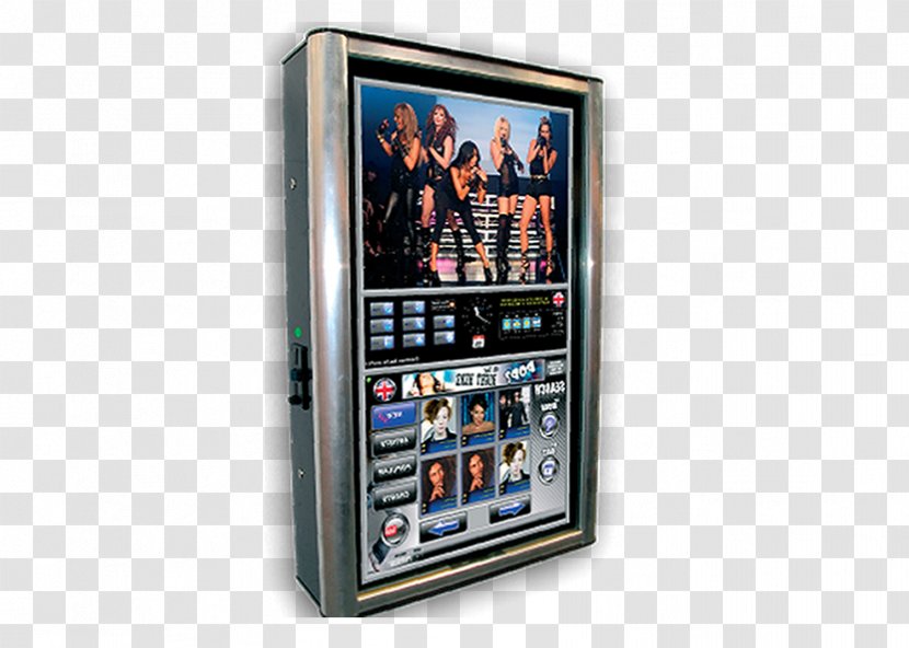 Telephony Display Advertising Device Electronics - Machine - Rockola Transparent PNG