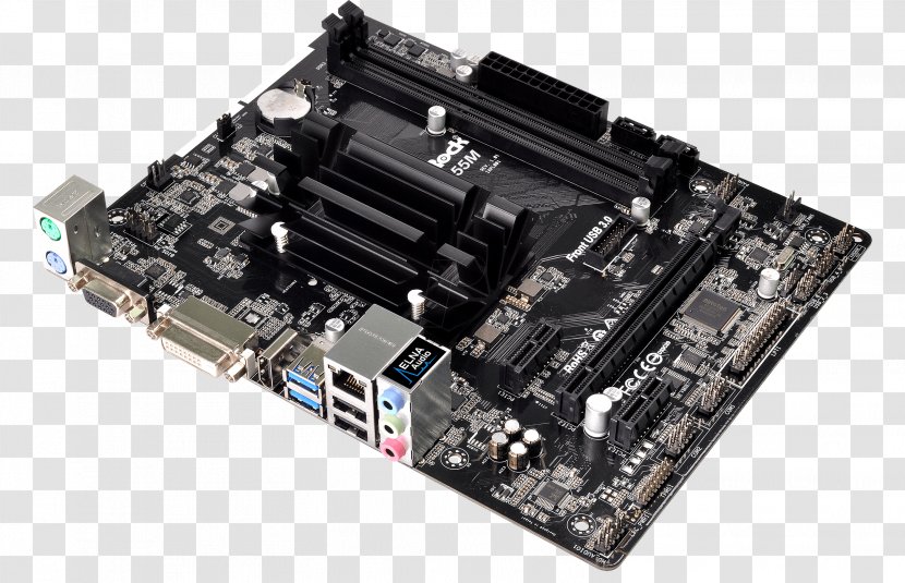 Intel MicroATX Motherboard Celeron ASRock - Microatx Transparent PNG