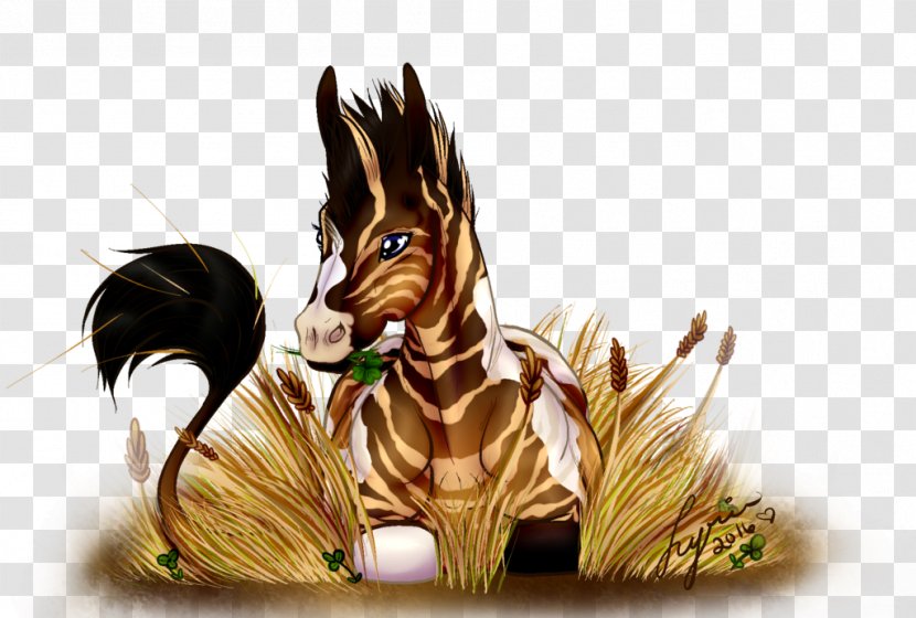 Horse Fauna Wildlife Character - Fiction Transparent PNG