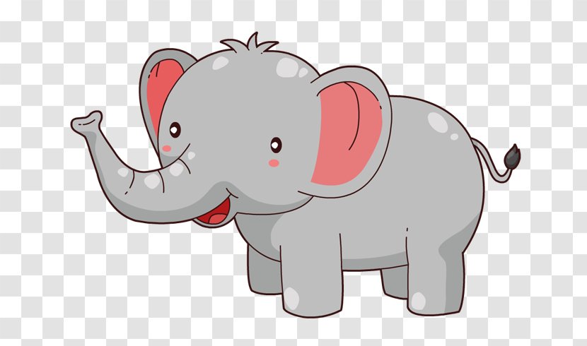 Elephant Cuteness Clip Art - Cartoon - Cliparts Transparent PNG