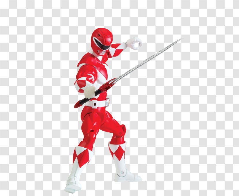 Power Rangers Action & Toy Figures Bandai United States Figurine - Red - Mighty Morphin Transparent PNG