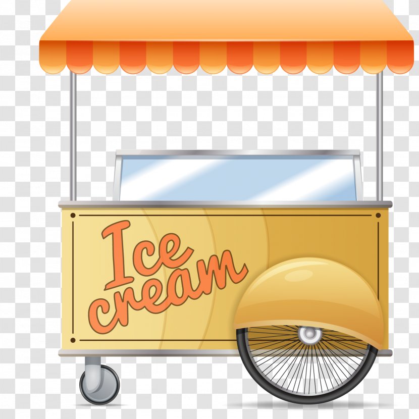 Ice Cream - Orange - Creative Circus Transparent PNG